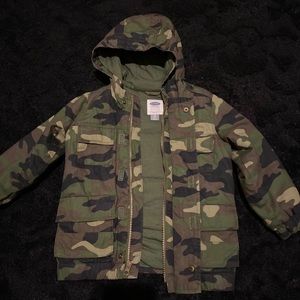 Kids camo jacket